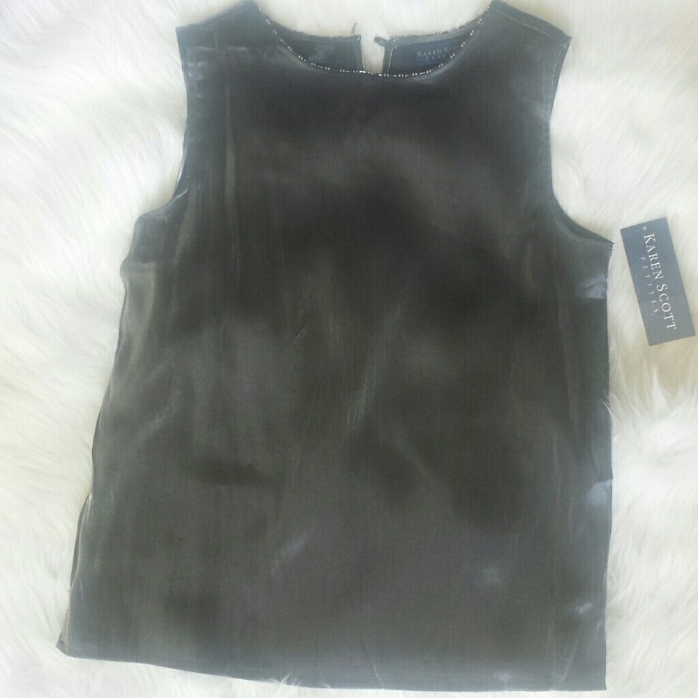 Karen Scott blouse